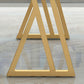 Set tavolo da bar in pietra Set da tavolo da pub rettangolare stile glam 1/2/7 pezzi