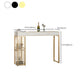 Stone Bar Table Set Glam Style Rectangle 1/3 Pieces Pub Table Set for Indoor Clearhalo 'Bar Furniture' 'furn' 'furn_home_bar_bar_sets' 'Furniture' 'Home Bars & Bar Sets' 'home_bar_bar_sets' 'Kitchen & Dining Furniture' 6652678