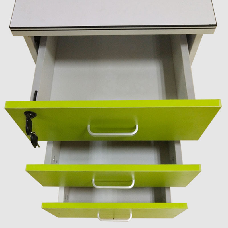 Armoire de classement de style contemporain en bois armoire à libellés verticaux avec stockage de verrouillage