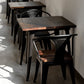 Industrial 4 Legs Pedestal Dining Table Pine Table for Dining Room Clearhalo 'Dining Tables & Seating' 'Dining Tables' 'dining_table' 'furn' 'furn_dining_table' 'Furniture' 'Kitchen & Dining Furniture' 6653098