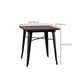 Industrial 4 Legs Pedestal Dining Table Pine Table for Dining Room Clearhalo 'Dining Tables & Seating' 'Dining Tables' 'dining_table' 'furn' 'furn_dining_table' 'Furniture' 'Kitchen & Dining Furniture' 6653101