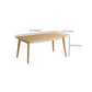 Contemporary Wooden Dining Table Rectangle Table with Wood Legs for Home Use Clearhalo 'Dining Tables & Seating' 'Dining Tables' 'dining_table' 'furn' 'furn_dining_table' 'Furniture' 'Kitchen & Dining Furniture' 6653165