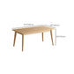 Contemporary Wooden Dining Table Rectangle Table with Wood Legs for Home Use Clearhalo 'Dining Tables & Seating' 'Dining Tables' 'dining_table' 'furn' 'furn_dining_table' 'Furniture' 'Kitchen & Dining Furniture' 6653170