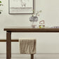 Industrial Double Pedestal Dining Table Pine Wood Table for Cafe Dining Room Clearhalo 'Dining Tables & Seating' 'Dining Tables' 'dining_table' 'furn' 'furn_dining_table' 'Furniture' 'Kitchen & Dining Furniture' 6653178