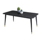 Modern 4 Legs Pedestal Dining Table Stone Table for Dining Room