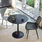 Modern Tulip Pedestal Dining Table Stone Table for Dining Room 23.6"L x 23.6"W x 29.5"H Without Chairs Clearhalo 'Dining Tables & Seating' 'Dining Tables' 'dining_table' 'furn' 'furn_dining_table' 'Furniture' 'Kitchen & Dining Furniture' 6653232
