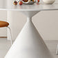 Contemporary Round Dining Table Sintered Stone Table with Metal Leg for Home Use Clearhalo 'Dining Tables & Seating' 'Dining Tables' 'dining_table' 'furn' 'furn_dining_table' 'Furniture' 'Kitchen & Dining Furniture' 6653423