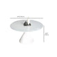 Contemporary Round Dining Table Sintered Stone Table with Metal Leg for Home Use Clearhalo 'Dining Tables & Seating' 'Dining Tables' 'dining_table' 'furn' 'furn_dining_table' 'Furniture' 'Kitchen & Dining Furniture' 6653433