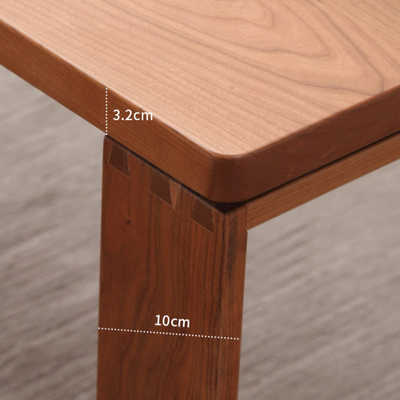 Modern Style Dining Table Rectangle Wood Top Table for Dining Room Clearhalo 'Dining Tables & Seating' 'Dining Tables' 'dining_table' 'furn' 'furn_dining_table' 'Furniture' 'Kitchen & Dining Furniture' 6653760