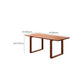 Modern Style Dining Table Rectangle Wood Top Table for Dining Room Clearhalo 'Dining Tables & Seating' 'Dining Tables' 'dining_table' 'furn' 'furn_dining_table' 'Furniture' 'Kitchen & Dining Furniture' 6653763