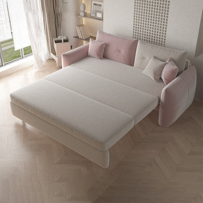 31" Wide Glam Futon Sofa Bed Pillow Included Sleeper Sofa with Storage 39"L x 31"W x 22"H Storage Not Included Sponge Clearhalo 'furn' 'furn_futons' 'Furniture' 'Futons & Daybeds' 'Futons' 'Living Room Furniture' 6654148