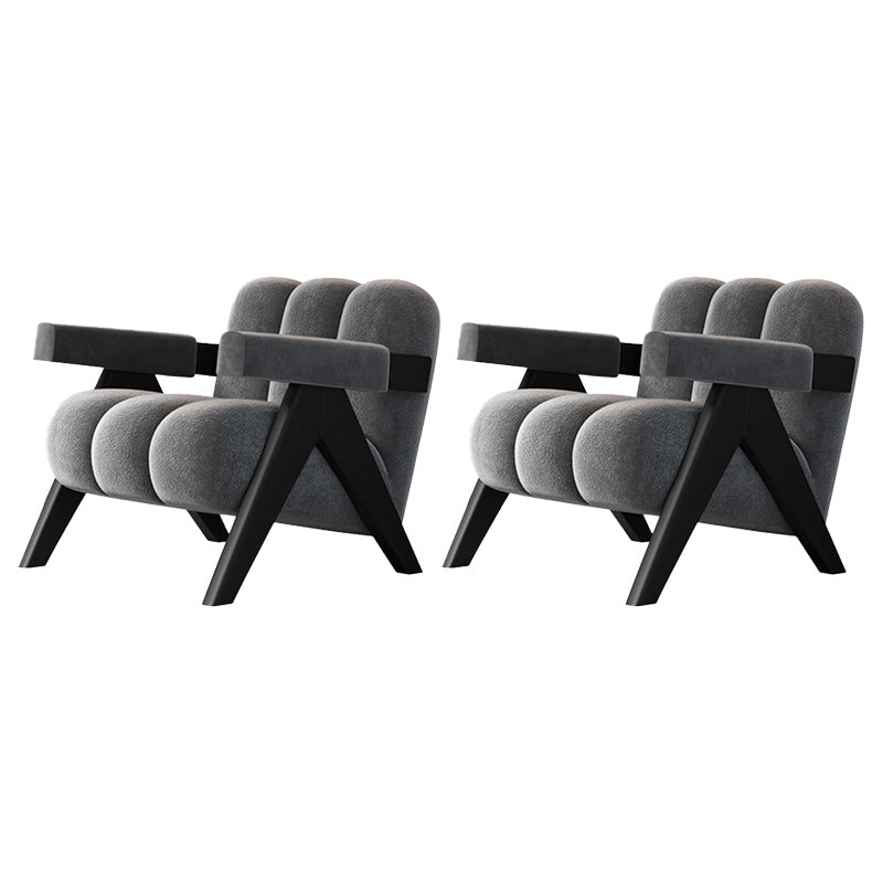 Chaise de salon en bois du siècle du milieu du siècle