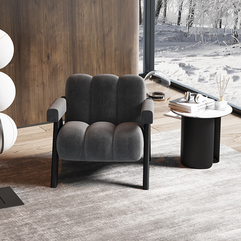 Chaise de salon en bois du siècle du milieu du siècle