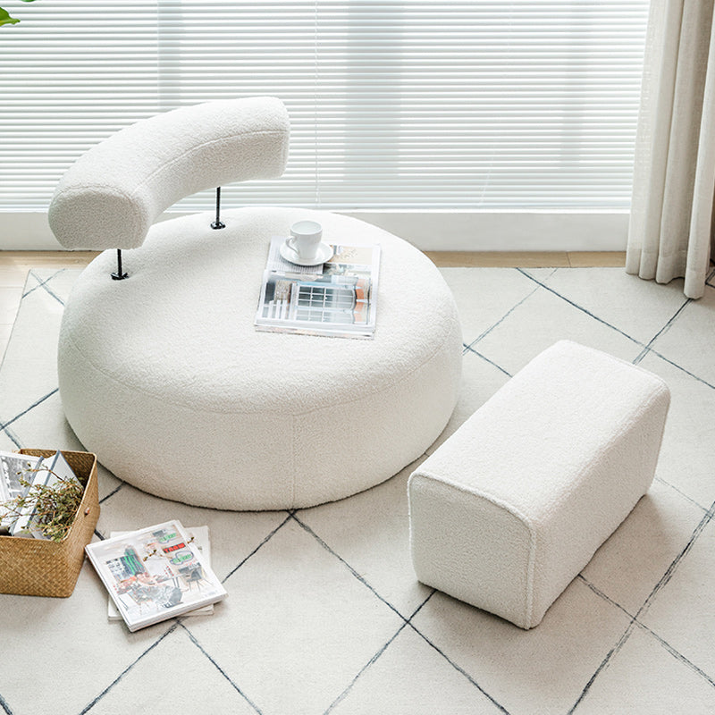 Modern Pillow Back Armless Living Room Solid Color Parsons Chair Clearhalo 'Accent Chairs' 'accent_chairs' 'Chairs & Seating' 'furn' 'furn_accent_chairs' 'Furniture' 'Living Room Furniture' 6654428