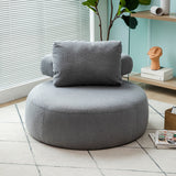 Modern Pillow Back Armless Living Room Solid Color Parsons Chair Clearhalo 'Accent Chairs' 'accent_chairs' 'Chairs & Seating' 'furn' 'furn_accent_chairs' 'Furniture' 'Living Room Furniture' 6654441