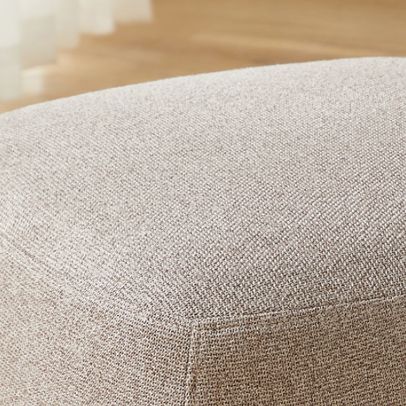 Mid-Century Modern Fixed Back Armless Fabric Solid Color Parsons Chair Clearhalo 'Accent Chairs' 'accent_chairs' 'Chairs & Seating' 'furn' 'furn_accent_chairs' 'Furniture' 'Living Room Furniture' 6654525