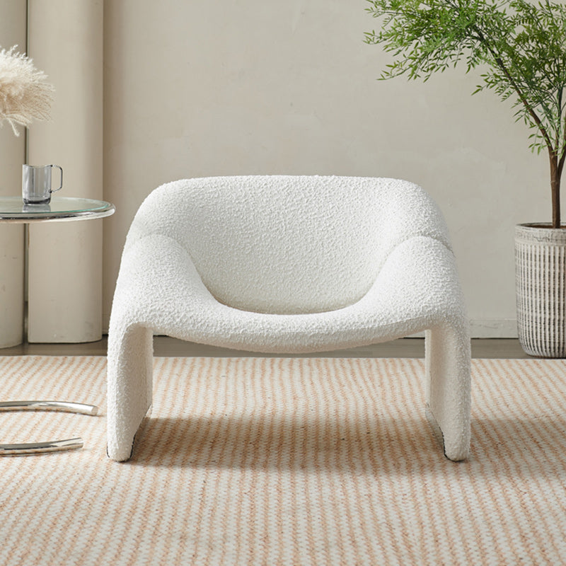 Upholstered Fabric Accent Armchair 33.07" Wide Accent Armchair Clearhalo 'Accent Chairs' 'accent_chairs' 'Chairs & Seating' 'furn' 'furn_accent_chairs' 'Furniture' 'Living Room Furniture' 6654591