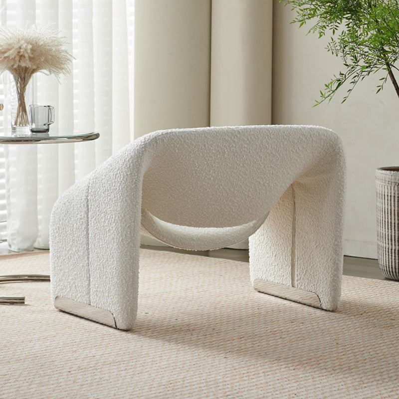 Upholstered Fabric Accent Armchair 33.07" Wide Accent Armchair Clearhalo 'Accent Chairs' 'accent_chairs' 'Chairs & Seating' 'furn' 'furn_accent_chairs' 'Furniture' 'Living Room Furniture' 6654593