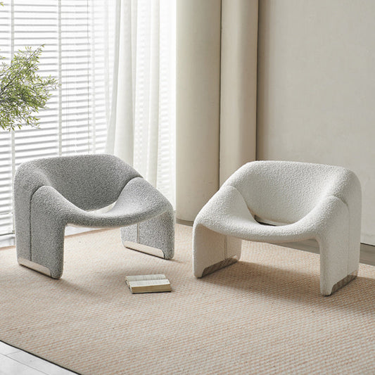 Upholstered Fabric Accent Armchair 33.07" Wide Accent Armchair Clearhalo 'Accent Chairs' 'accent_chairs' 'Chairs & Seating' 'furn' 'furn_accent_chairs' 'Furniture' 'Living Room Furniture' 6654609