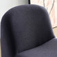 Scandinavian Accent Room Chair 24.8" Wide Fabric Lounge Accent Chair Clearhalo 'Accent Chairs' 'accent_chairs' 'Chairs & Seating' 'furn' 'furn_accent_chairs' 'Furniture' 'Living Room Furniture' 6654656