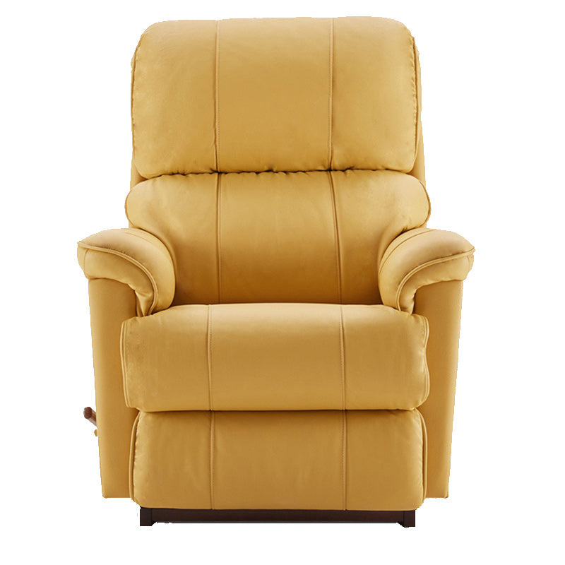 Fauteuil inclinable en cuir à grain moderne