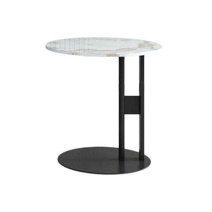 Modern Slate Coffee Table Round Coffee Table for Living Room Pandora Gold Clearhalo 'Coffee & Accent Tables' 'Coffee Tables' 'coffee_tables' 'furn' 'furn_coffee_tables' 'Furniture' 'Living Room Furniture' 6654817
