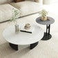 Modern Slate Coffee Table Round Coffee Table for Living Room Clearhalo 'Coffee & Accent Tables' 'Coffee Tables' 'coffee_tables' 'furn' 'furn_coffee_tables' 'Furniture' 'Living Room Furniture' 6654819