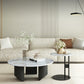 Modern Slate Coffee Table Round Coffee Table for Living Room Clearhalo 'Coffee & Accent Tables' 'Coffee Tables' 'coffee_tables' 'furn' 'furn_coffee_tables' 'Furniture' 'Living Room Furniture' 6654829