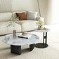 Modern Slate Coffee Table Round Coffee Table for Living Room Clearhalo 'Coffee & Accent Tables' 'Coffee Tables' 'coffee_tables' 'furn' 'furn_coffee_tables' 'Furniture' 'Living Room Furniture' 6654830