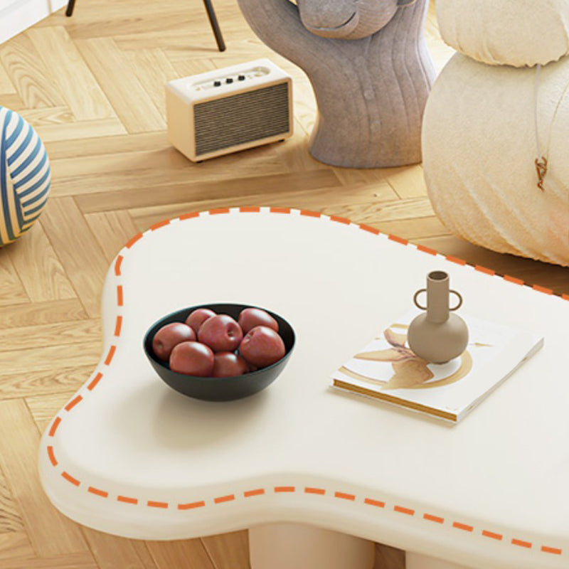 Contemporary Coffee Table 3 Legs Wooden Coffee Cocktail Table Clearhalo 'Coffee & Accent Tables' 'Coffee Tables' 'coffee_tables' 'furn' 'furn_coffee_tables' 'Furniture' 'Living Room Furniture' 6654868