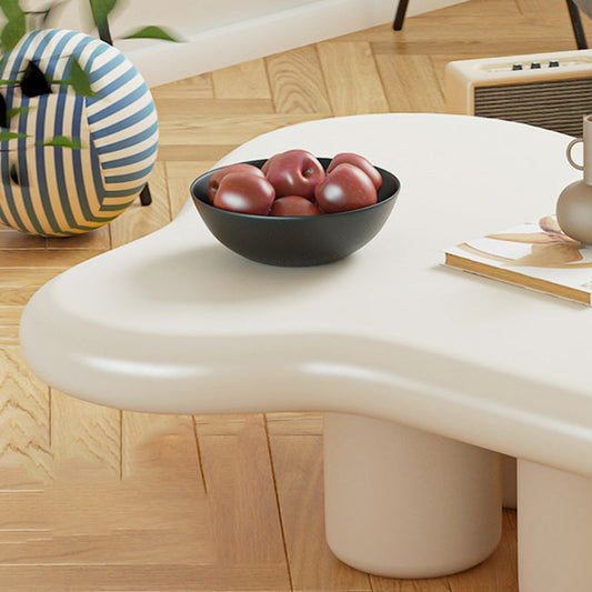 Contemporary Coffee Table 3 Legs Wooden Coffee Cocktail Table