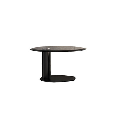 Contemporary Coffee Table Solid Wood Round Pedestal Coffee Cocktail Table Clearhalo 'Coffee & Accent Tables' 'Coffee Tables' 'coffee_tables' 'furn' 'furn_coffee_tables' 'Furniture' 'Living Room Furniture' 6654904