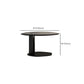 Contemporary Coffee Table Solid Wood Round Pedestal Coffee Cocktail Table Clearhalo 'Coffee & Accent Tables' 'Coffee Tables' 'coffee_tables' 'furn' 'furn_coffee_tables' 'Furniture' 'Living Room Furniture' 6654910
