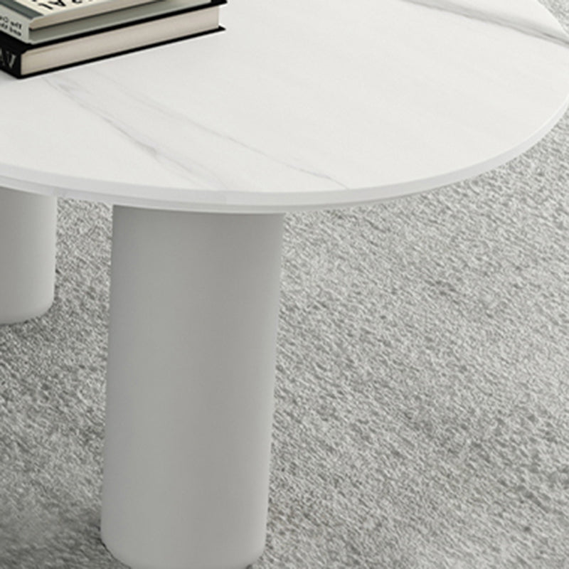 Table basse moderne à 3 pieds en ardoise pour le salon