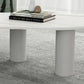 Table basse moderne à 3 pieds en ardoise pour le salon