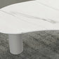 Table basse moderne à 3 pieds en ardoise pour le salon