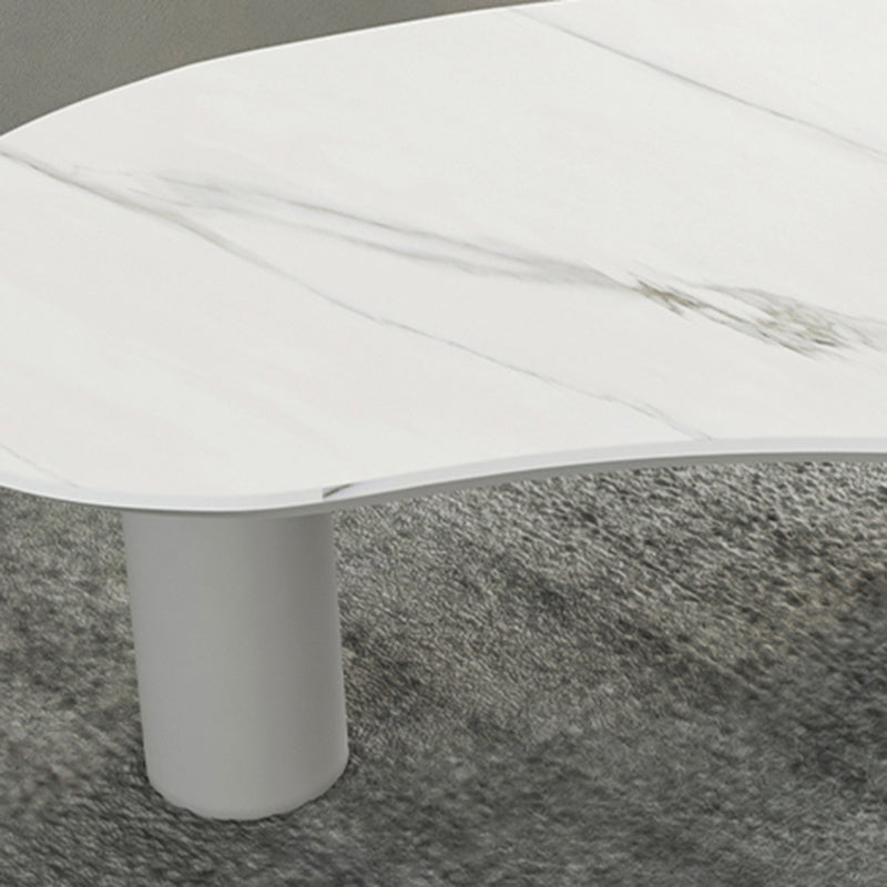 Table basse moderne à 3 pieds en ardoise pour le salon