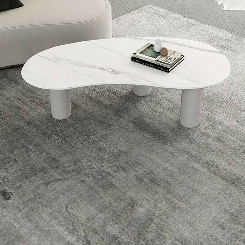 Table basse moderne à 3 pieds en ardoise pour le salon