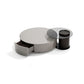 Modern Coffee Table Round Nesting Coffee Table with Storage Drawers Clearhalo 'Coffee & Accent Tables' 'Coffee Tables' 'coffee_tables' 'furn' 'furn_coffee_tables' 'Furniture' 'Living Room Furniture' 6654976