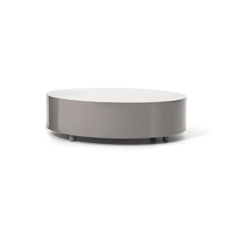 Modern Coffee Table Round Nesting Coffee Table with Storage Drawers Drawers Not Included Clearhalo 'Coffee & Accent Tables' 'Coffee Tables' 'coffee_tables' 'furn' 'furn_coffee_tables' 'Furniture' 'Living Room Furniture' 6654985