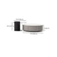 Modern Coffee Table Round Nesting Coffee Table with Storage Drawers Clearhalo 'Coffee & Accent Tables' 'Coffee Tables' 'coffee_tables' 'furn' 'furn_coffee_tables' 'Furniture' 'Living Room Furniture' 6654986