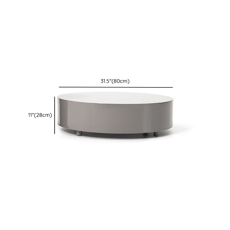 Modern Coffee Table Round Nesting Coffee Table with Storage Drawers Clearhalo 'Coffee & Accent Tables' 'Coffee Tables' 'coffee_tables' 'furn' 'furn_coffee_tables' 'Furniture' 'Living Room Furniture' 6654988