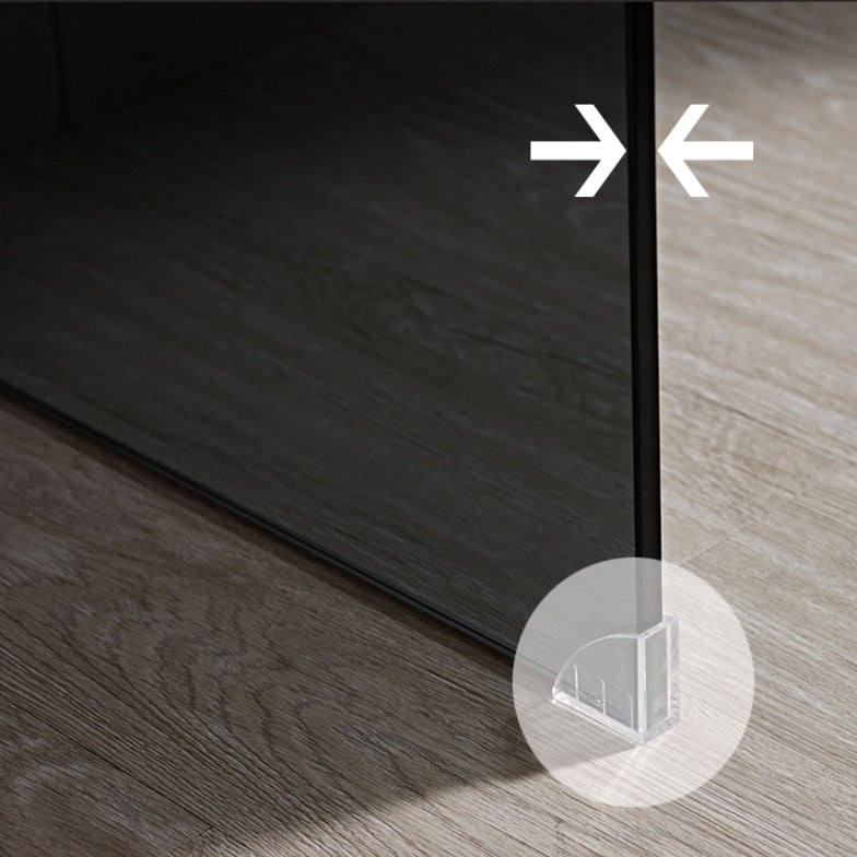 Trucco contemporaneo vanità in piedi da letto in vetro set di vanità per trucco