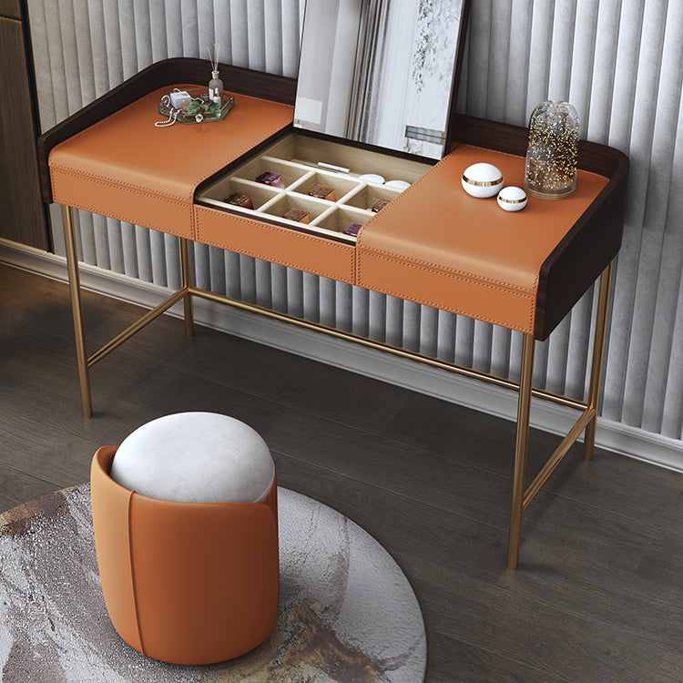 Glam da 17,72 "vanità per trucco in legno con 2 cassetti per la camera da letto