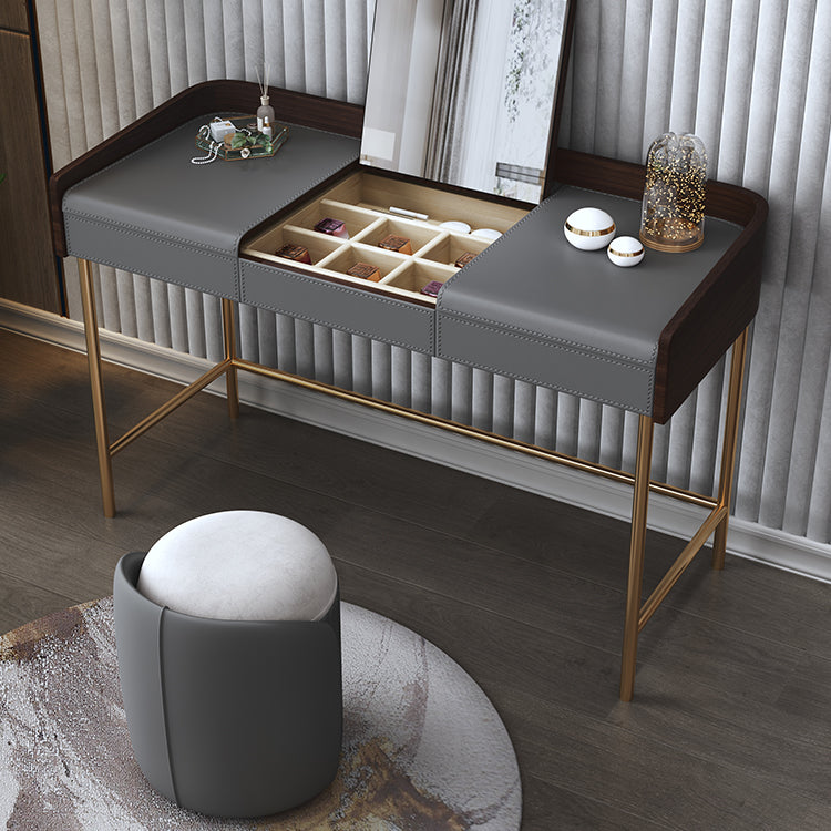 Glam da 17,72 "vanità per trucco in legno con 2 cassetti per la camera da letto