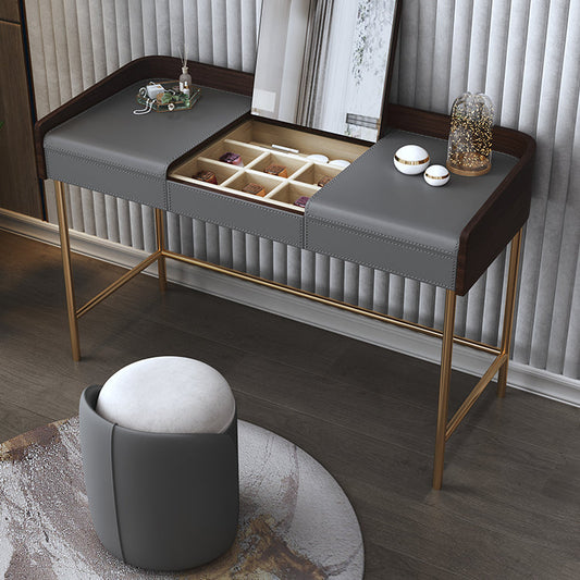 Glam da 17,72 "vanità per trucco in legno con 2 cassetti per la camera da letto