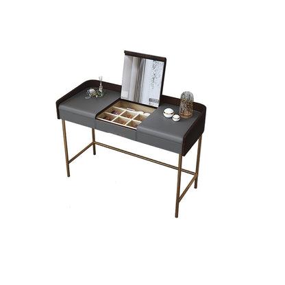 Glam da 17,72 "vanità per trucco in legno con 2 cassetti per la camera da letto