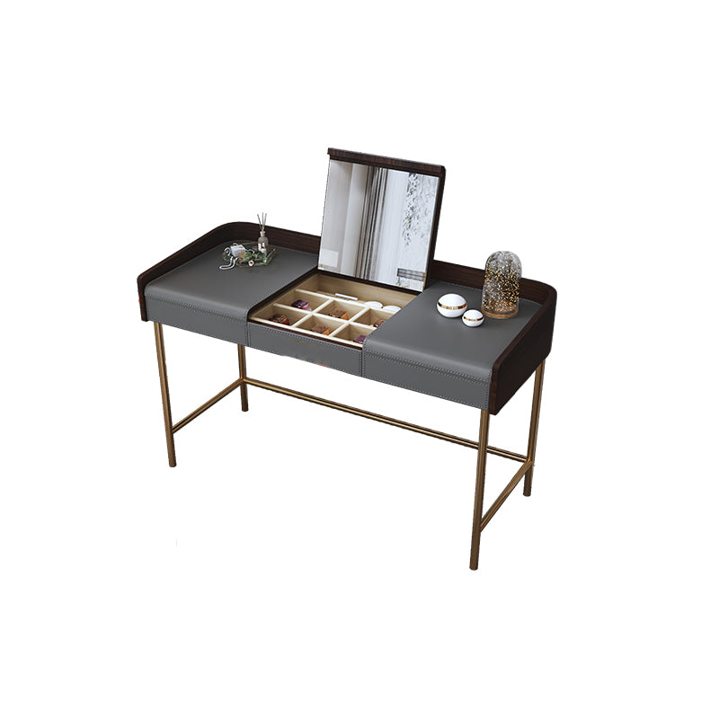 Glam da 17,72 "vanità per trucco in legno con 2 cassetti per la camera da letto