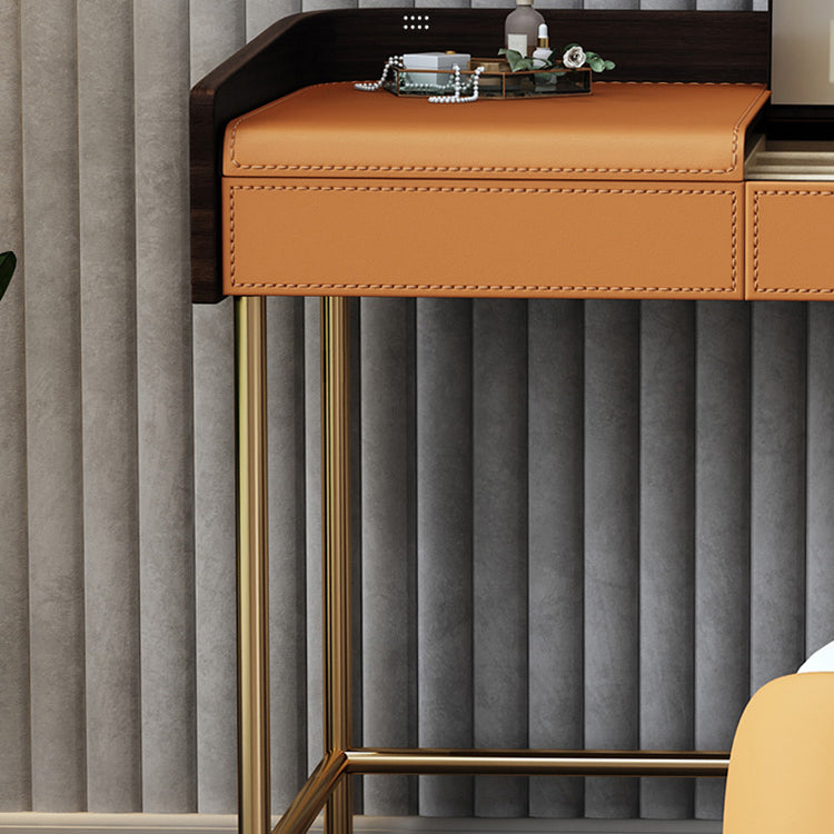 Glam da 17,72 "vanità per trucco in legno con 2 cassetti per la camera da letto