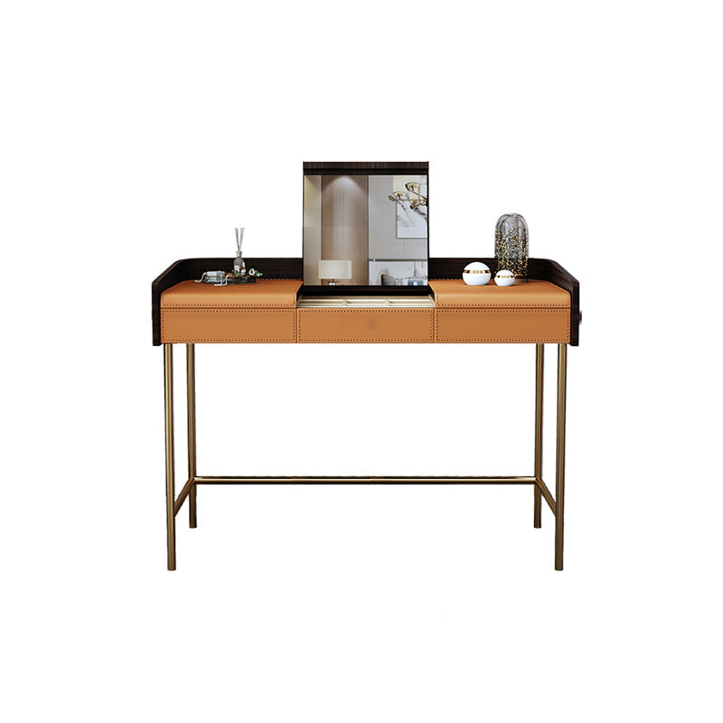 Glam da 17,72 "vanità per trucco in legno con 2 cassetti per la camera da letto